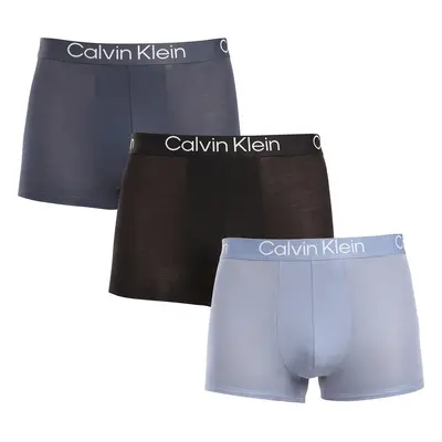 3PACK többszínű Calvin Klein férfi boxeralsó (NB3187A-PU5)