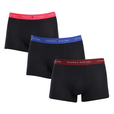 3PACK sötétkék Tommy Hilfiger férfi boxeralsó (UM0UM02763 0VU)