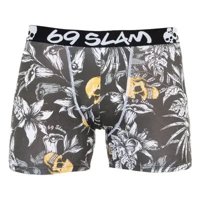 Férfi boxeralsó 69SLAM fit bamboo wild garden (MPBWGN-BB)