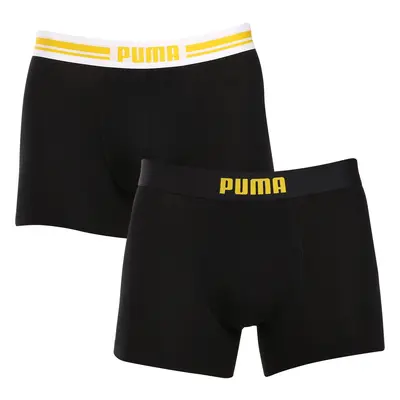 2PACK fekete Puma férfi boxeralsó (701226763 010)