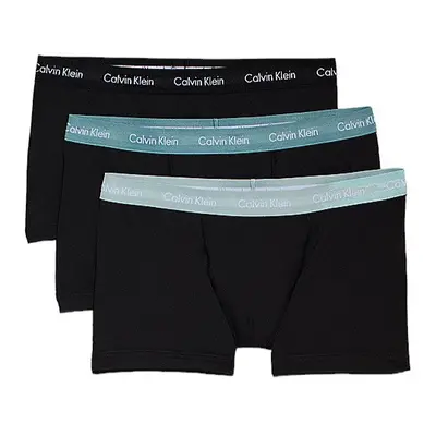 3PACK férfi boxeralsó Calvin Klein túlméretezett fekete (NB2665A-Q3R)