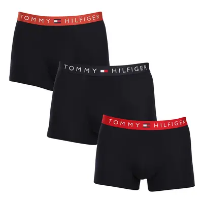 3PACK fekete Tommy Hilfiger férfi boxeralsó (UM0UM03181 0RW)