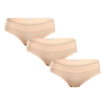 3PACK Bézs Lovelygirl női bugyi (4999-nude)