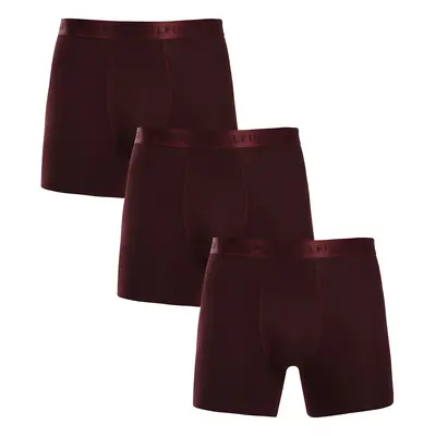 3PACK Piros Tommy Hilfiger férfi boxeralsó (UM0UM03393 0XZ)