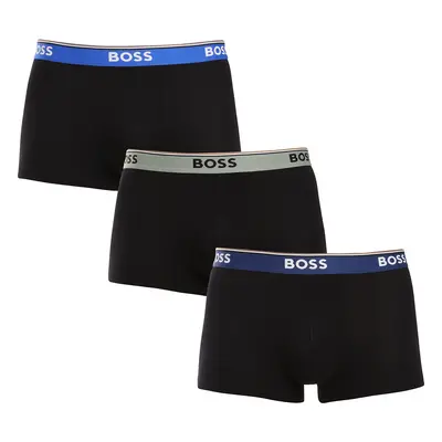 3PACK fekete BOSS férfi boxeralsó (50517827 969)