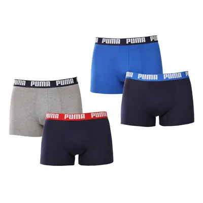 4PACK többszínű Puma férfi boxeralsó (701227791 001)