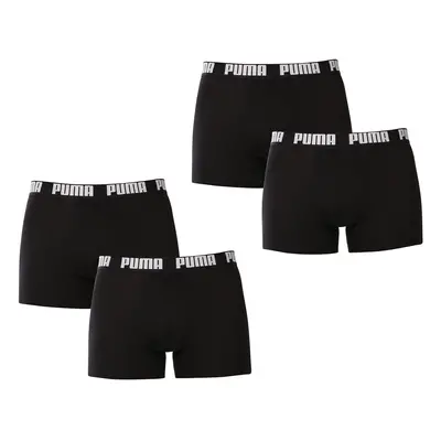 4PACK fekete Puma férfi boxeralsó (701227791 004)