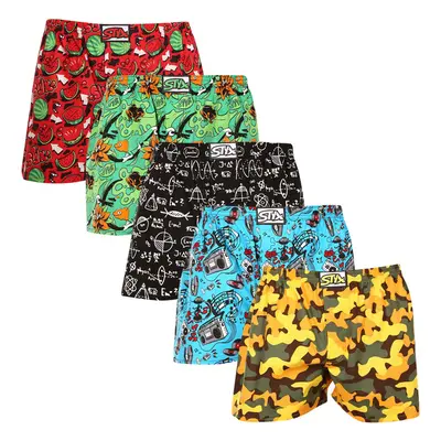 Tarka art 5PACK férfi klasszikus boxeralsó Styx klasszikus gumi (5A1497892)