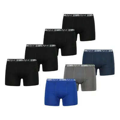 7PACK többszínű Lee Cooper férfi boxeralsó (PO41014-mix)