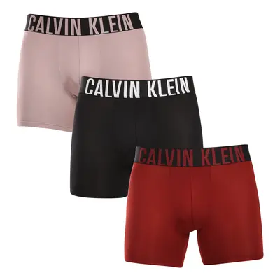 3PACK többszínű Calvin Klein férfi boxeralsó (NB3612A-Q1Q)