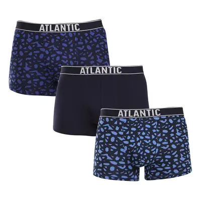 3PACK többszínű Atlantic férfi boxeralsó (3MH-173/NIE3)