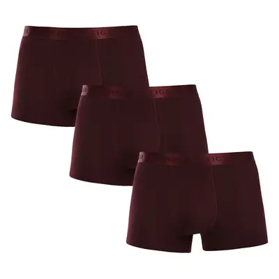 3PACK Piros Tommy Hilfiger férfi boxeralsó (UM0UM02760 0XZ)