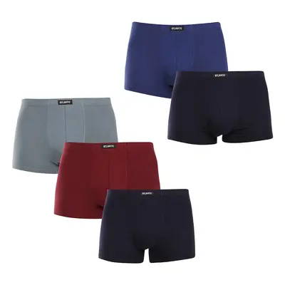 5PACK többszínű Atlantic férfi boxeralsó (5SMH-002)