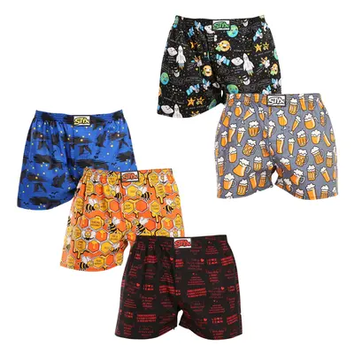 Tarka art 5PACK férfi klasszikus boxeralsó Styx klasszikus gumi (5A1376789)