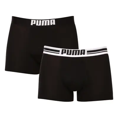 2PACK fekete Puma férfi boxeralsó (651003001 200)