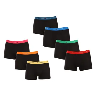 7PACK fekete Tommy Hilfiger férfi boxeralsó (UM0UM03385 0TA)