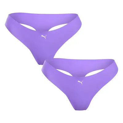 2PACK Puma női tanga varrás nélküli lila (100001009 019)