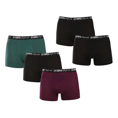 5PACK többszínű Lee Cooper férfi boxeralsó (PO41013-1)