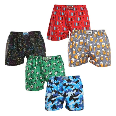 Tarka art 5PACK férfi klasszikus boxeralsó Styx klasszikus gumi (5A1379023)