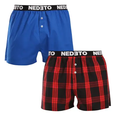 2PACK tarka Nedeto férfi klasszikus boxeralsó (2NTC010)