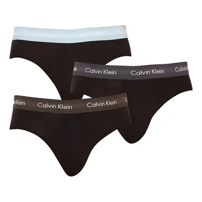 3PACK Férfi slip alsónadrág Calvin Klein tarka (U2661G-6EW)