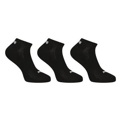 3PACK fekete Puma zokni (100000948 001)