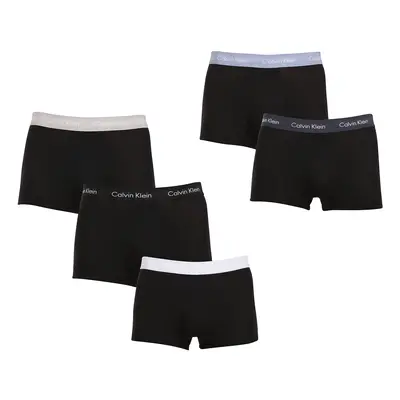 5PACK fekete Calvin Klein férfi boxeralsó (NB2734A-Q5M)