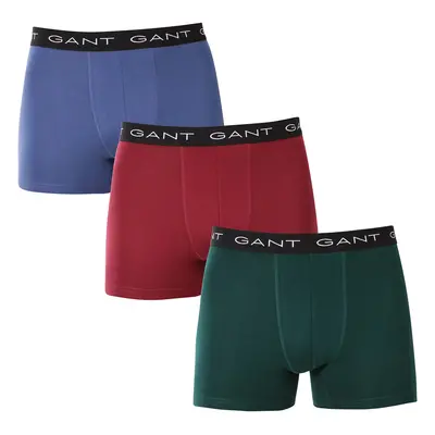 3PACK többszínű Gant férfi boxeralsó (902433004-442)