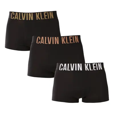 3PACK fekete Calvin Klein férfi boxeralsó (NB3608A-QA3)