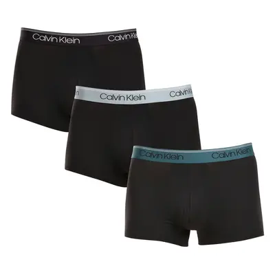 3PACK fekete Calvin Klein férfi boxeralsó (NB2569A-N2L)