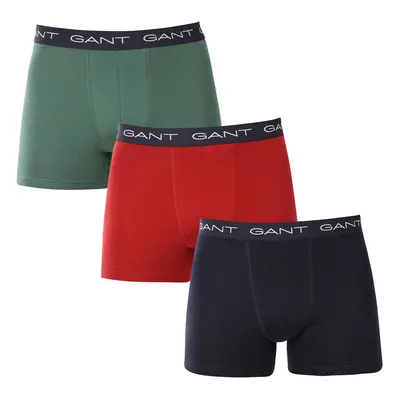 3PACK többszínű Gant férfi boxeralsó (902443004-629)