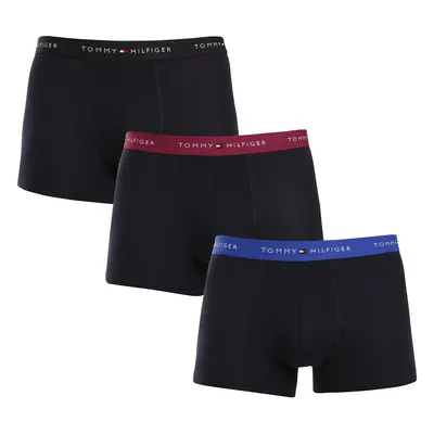 3PACK sötétkék Tommy Hilfiger férfi boxeralsó (UM0UM02763 0T7)