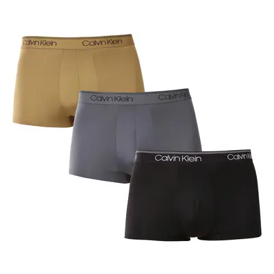 3PACK többszínű Calvin Klein férfi boxeralsó (NB2569A-RQU)