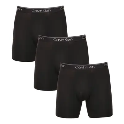 3PACK fekete Calvin Klein férfi boxeralsó (NB2570A-UB1)