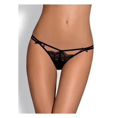 Fekete Obsessive női tanga (Intensa double thong)