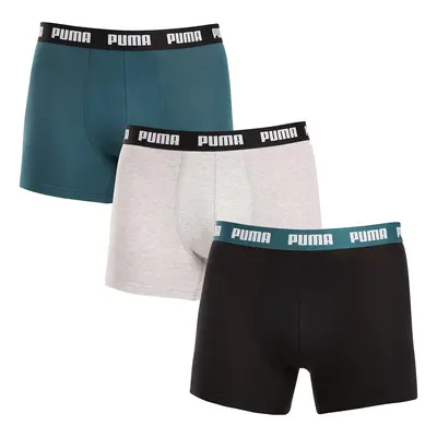 3PACK többszínű Puma férfi boxeralsó (701226820 010)