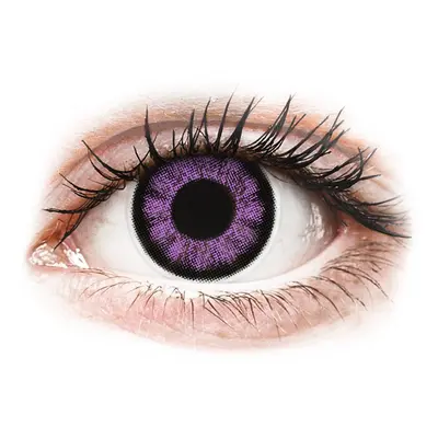 ColourVUE BigEyes Ultra Violet - dioptria nélkül (2 db lencse)