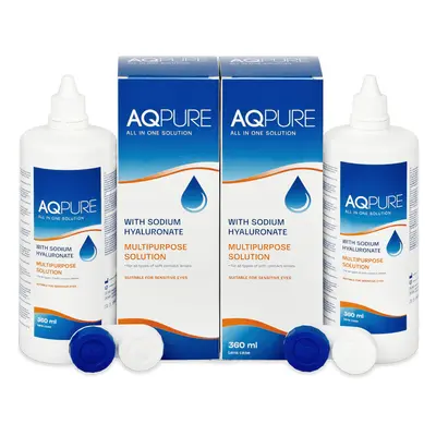 AQ Pure kontaktlencse folyadék 2 x 360 ml