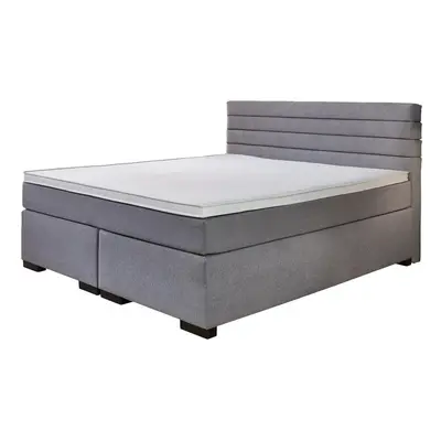 Kontinentális ágy BOXSPRING KOKOMO BX1750 180x200 cm - szürke