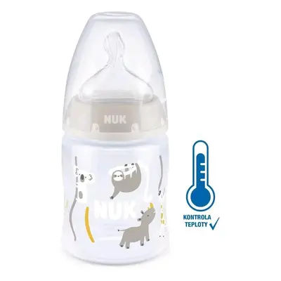 Baba cumisüveg NUK First Choice Temperature Control 150 ml beige