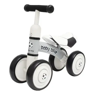 Gyerek futóbicikli Baby Mix Baby Bike Fekete-fehér foci