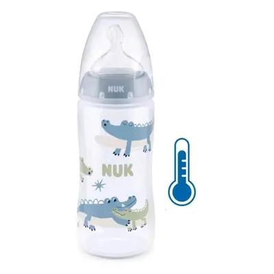 NUK FC+Temperature Control cumisüveg 300 ml BOX-Flow Control szívófej blue