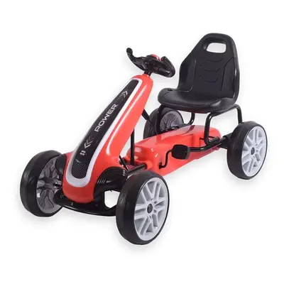 Go-kart Milly Mally Power pedálos gyerek gokart piros