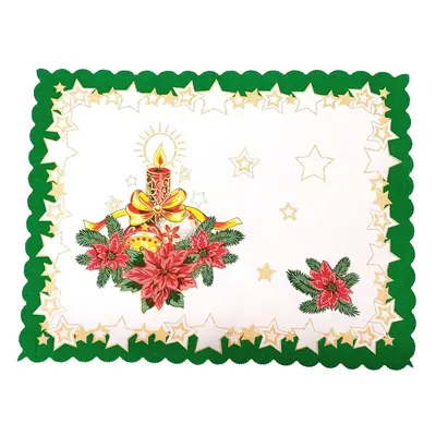 Konyha asztalterítő Homa CANDLE green 33x43 cm