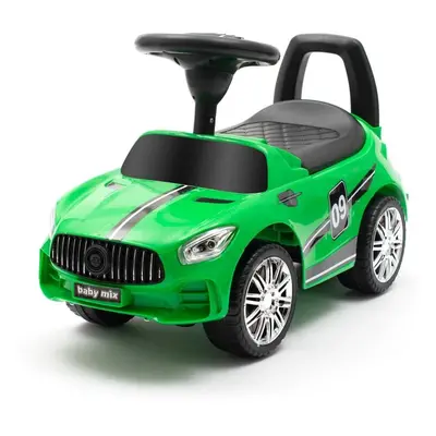 Zenélő bébitaxi Baby Mix RACER zöld