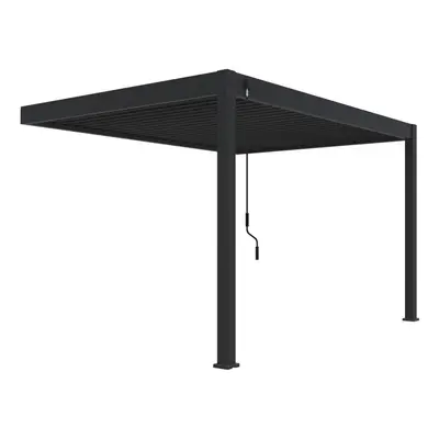 Bioklimatikus pergola INTRO PLUS 4x3 m - falhoz rögzíthető