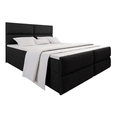 MILON kárpitozott boxspring ágy + topper, 180x200, sawana 14