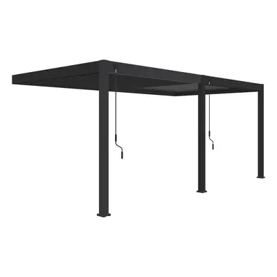 Bioklimatikus pergola INTRO PLUS 6x3 m - falhoz rögzíthető