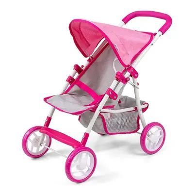 Játék sport babakocsi babáknak Milly Mally Natalie Prestige Pink