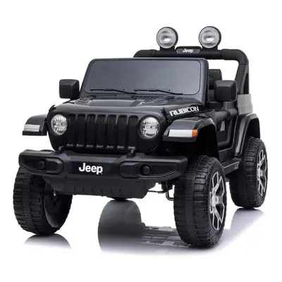 Gyermek elektromos autó Baby Mix Jeep Wrangler Rubicon fekete